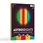 Astrobrights Primary 65 lb. Cardstock Paper, 8.5" x 11", Assorted Colors, 50 Sheets/Pack (99325-02)