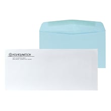 Custom Inserted Envelope Pack, #10 Regular Envelope and #6 Blue Remittance Envelope, 1 Standard Ink