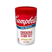 Campbells On The Go Chicken Star Pasta & Noodles, 10.75 oz., 8/Pack (15076)