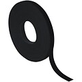 Velcro® Brand Self-Grip 3/4x 75 Hook & Loop Fastener Strap, Black (VEL132)