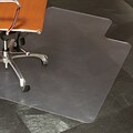 ES ROBBINS® Natural Origins® 36 x 48 Chair Mat for Hard Floors with Lip, Biopolymer (ESR143002)