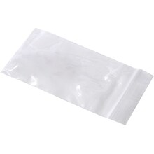 7 x 10 Reclosable Poly Bags, 2 Mil, Clear, 1000/Carton (3628A)