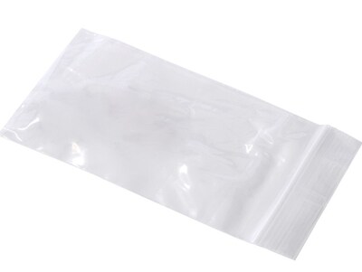12 x 12 Reclosable Poly Bags, 2 Mil, Clear, 1000/Carton (3665A)