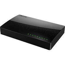 Tenda SG108 8-Port Gigabit Ethernet Unmanaged Switch, 10/100/1000 Mbps, Black (SG108)