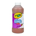 Crayola Artista II Washable Tempera Paint, Brown, 16 oz. (3115-007)