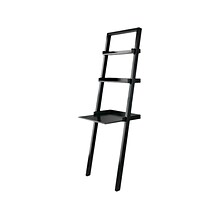 Winsome Bellamy 3-Shelf 69H Leaning Bookcase, Black (29323)