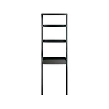 Winsome Bellamy 3-Shelf 69H Leaning Bookcase, Black (29323)