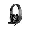 OTM Essentials Stereo Computer Headset, Over-the-Head, Black (OB-AOK)