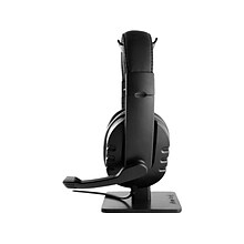 OTM Essentials Stereo Computer Headset, Over-the-Head, Black (OB-AOK)