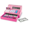 Learning Resources Pretend & Play Calculator Cash Register, Pink (LER2629-P)