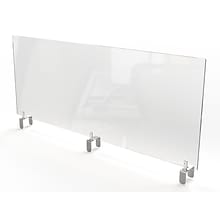 Ghent Clamp 30 x 48 Acrylic Non-Tackable Panel Extender, Clear (PEC3048-A)
