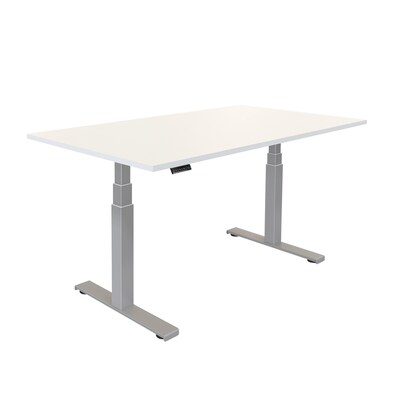 Fellowes Cambio 25"-50" Height Adjustable Standing Desk, White (9788101)
