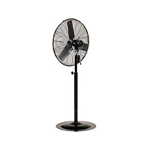 TPI Heavy Duty 30 3-Speed Pedestal Fan, Black (08761702)