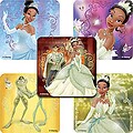 SmileMakers® Glitter Princess & Frog Stickers; 2-1/2”H x 2-1/2”W, 50/Roll