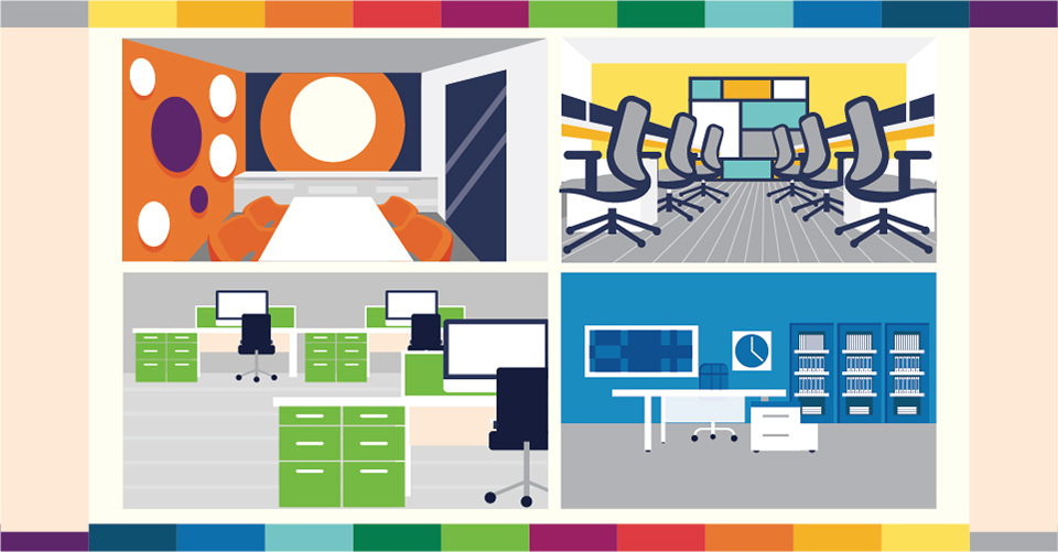Productive Palette: How Color Can Influence Workplace Behavior