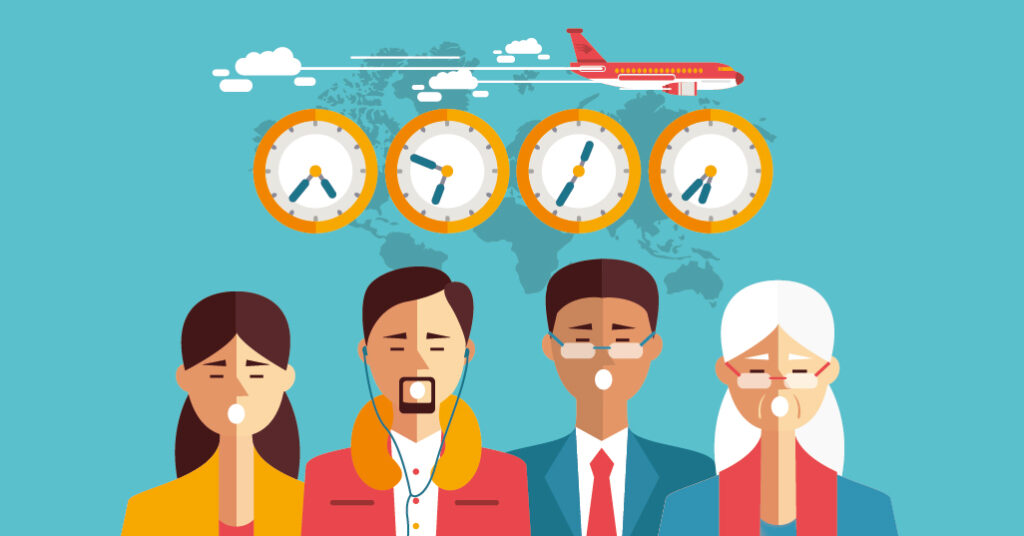 Prevent jet lag from annihilating your life