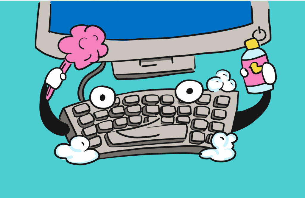 how to clean your keyboard