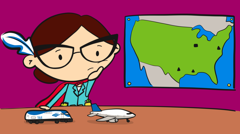 organize travel for long distance visitors