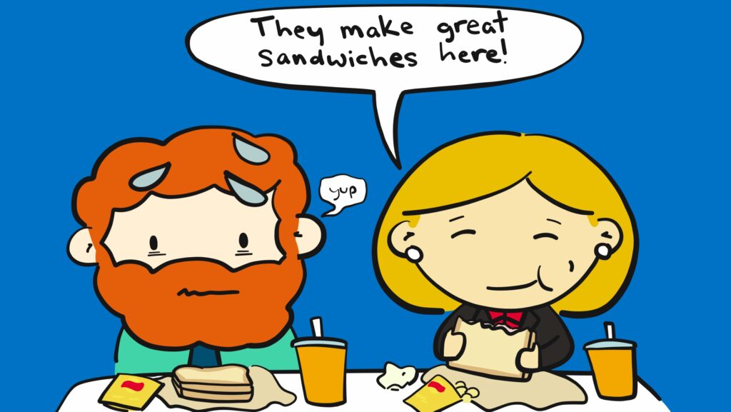 Quit being nervous around your boss