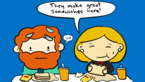 Quit being nervous around your boss