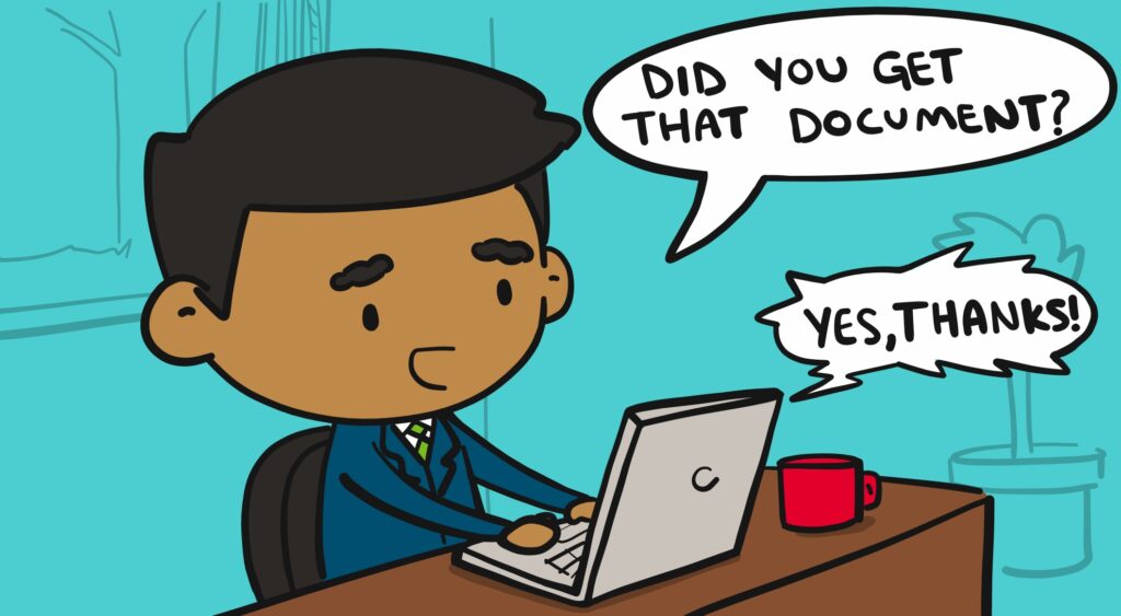 collaborating with remote team