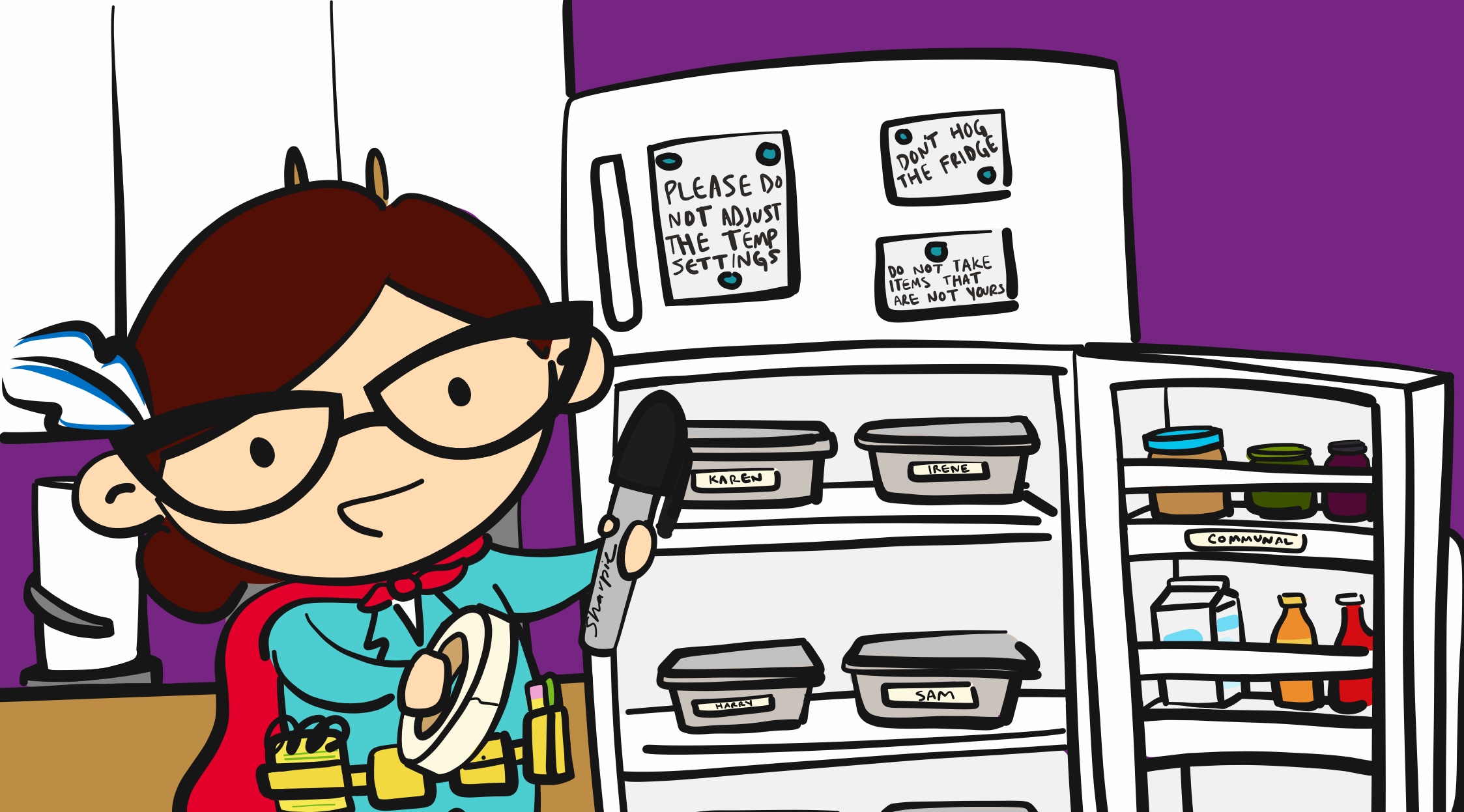 How to end the office fridge battle Quill Blog