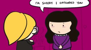 I said something offensive