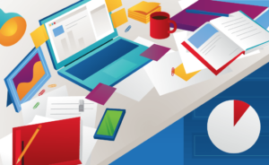 Declutter your desk in 5 minutes a day
