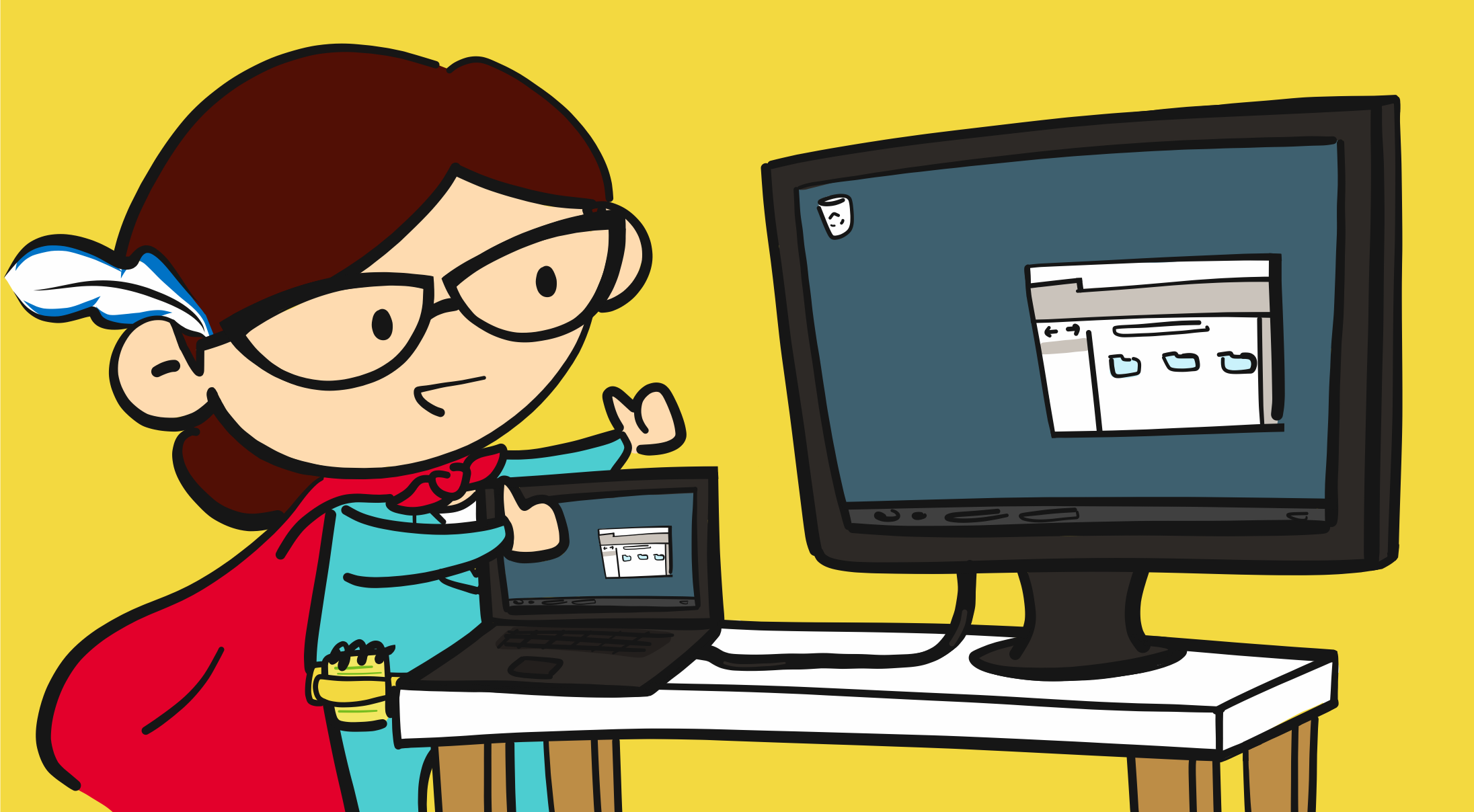 How to connect a monitor to your desktop or laptop computer - Quill Blog