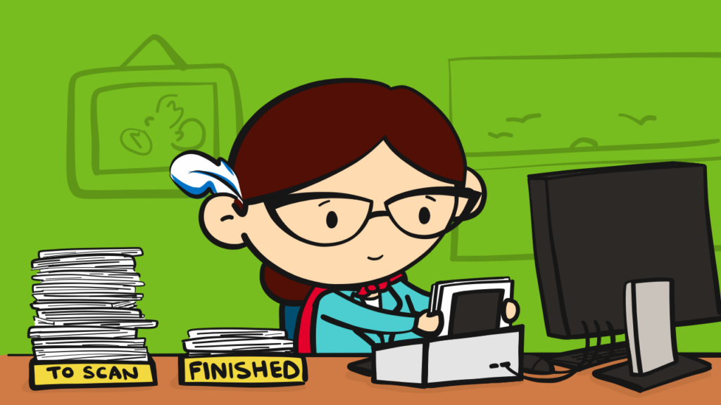 organize dispose old office files