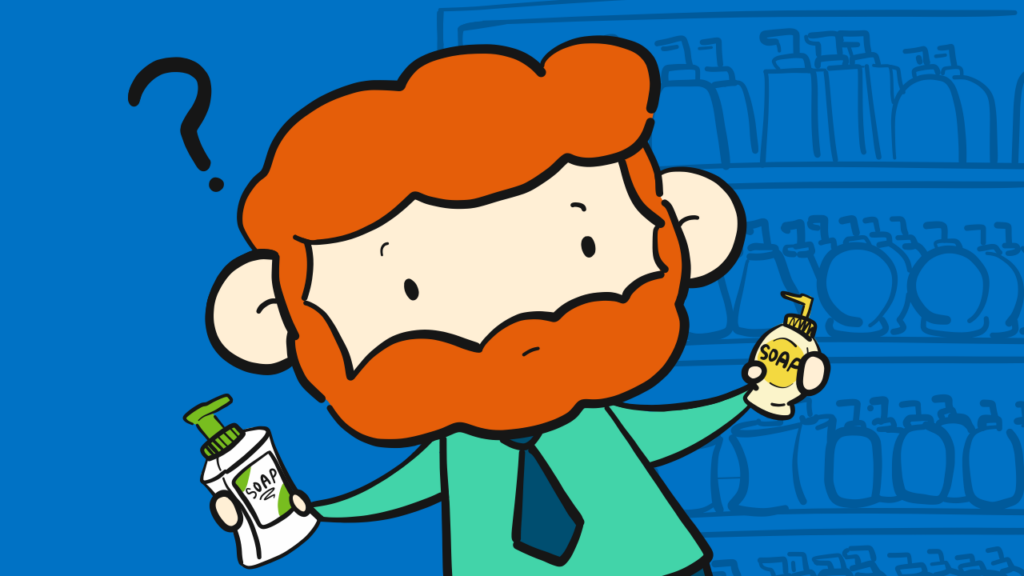 how to choose hand soap office in winter