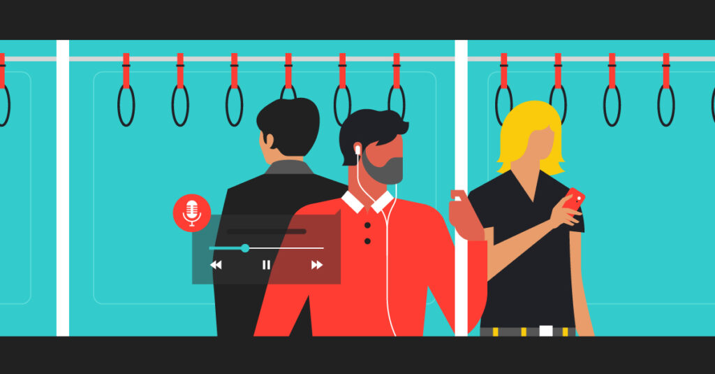 Is it bad to listen to podcasts all day?