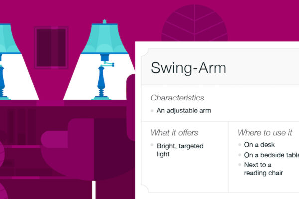 Different styles of lamps (and where to use them)