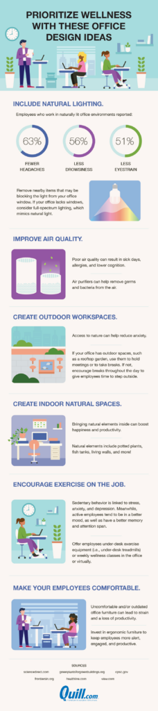 Prioritize wellness with these office design ideas