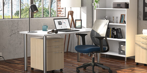 An organized workspace