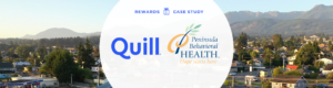 Quill logo and Peninsula Behavioral Health logo