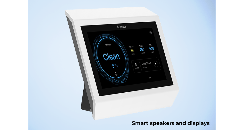 Smart speakers and displays
