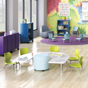 classroom tables and chairs