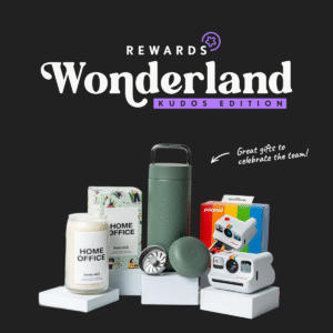 Rewards Wonderland: Kudos Edition for employee appreciation