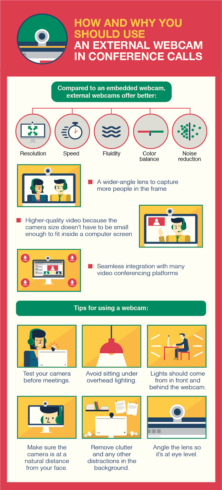 Web conference tips