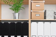 organized classroom shelves
