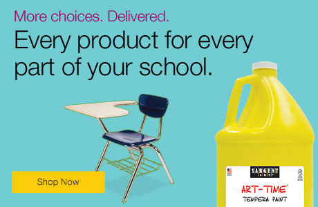 Shop our entire education and classroom product assortment.