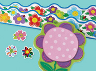 Spring: Think Spring with fresh, new classroom decorations.