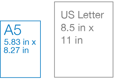 Letter Paper Size And Dimensions - Paper Sizes Online