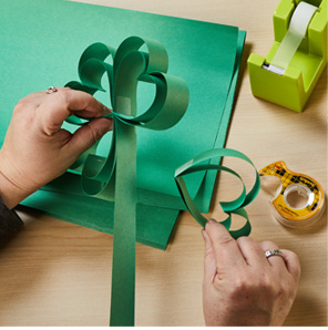 Paper Shamrock Project