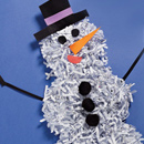 Shredded Snowman Tutorial