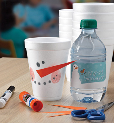 Snowman Party Cup