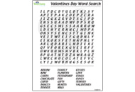 Valentine's Day Word Search