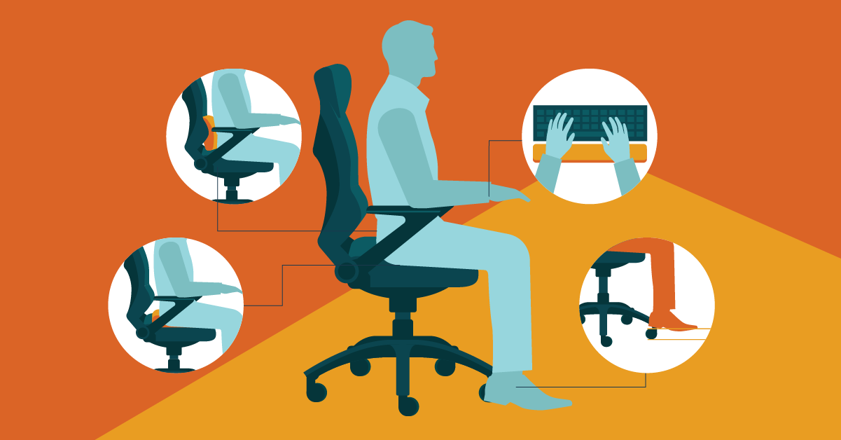 Make office chair online more comfortable