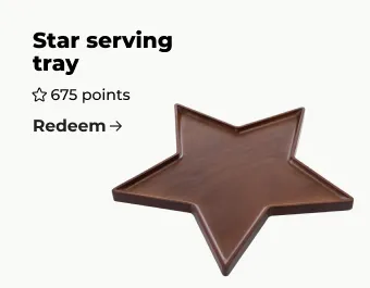 Image of Star serving tray